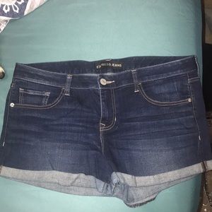 Express Denim Shorts